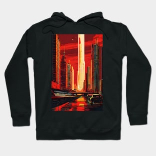 Soviet city aesthetic Hoodie